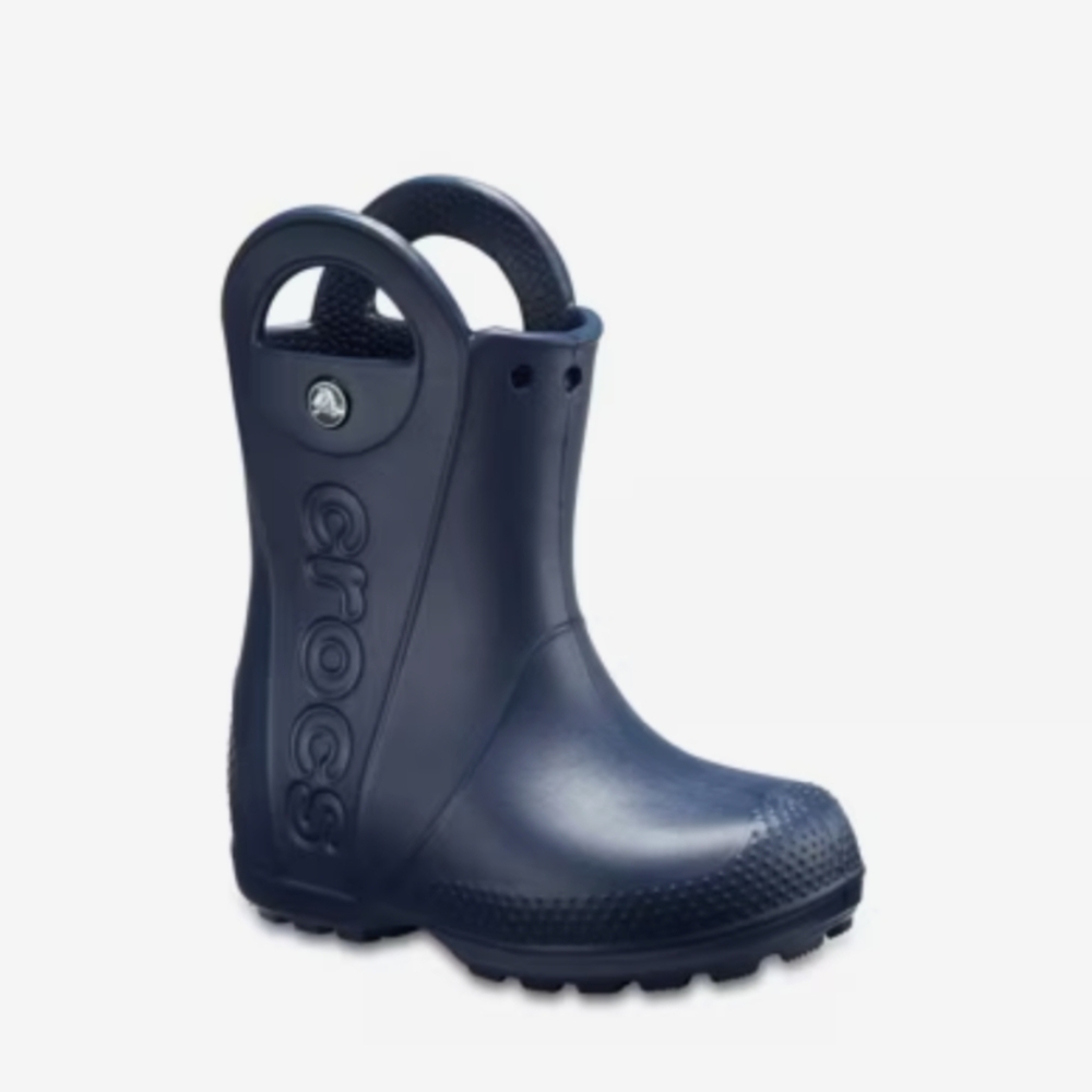 NWOT Crocs Handle It Toddler Rain Boot - Navy Blue